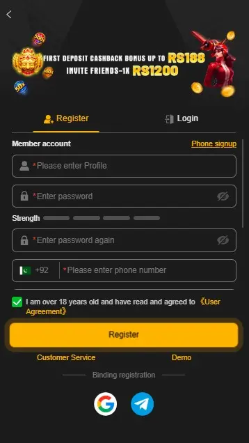 188PKR Game Login
